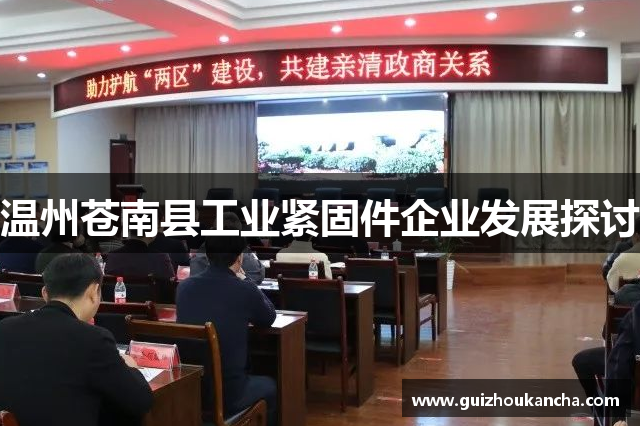 温州苍南县工业紧固件企业发展探讨